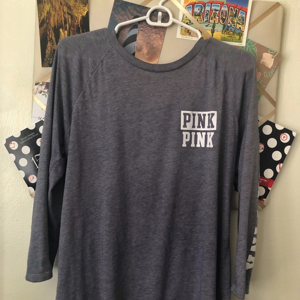 Gray PINK shirt
